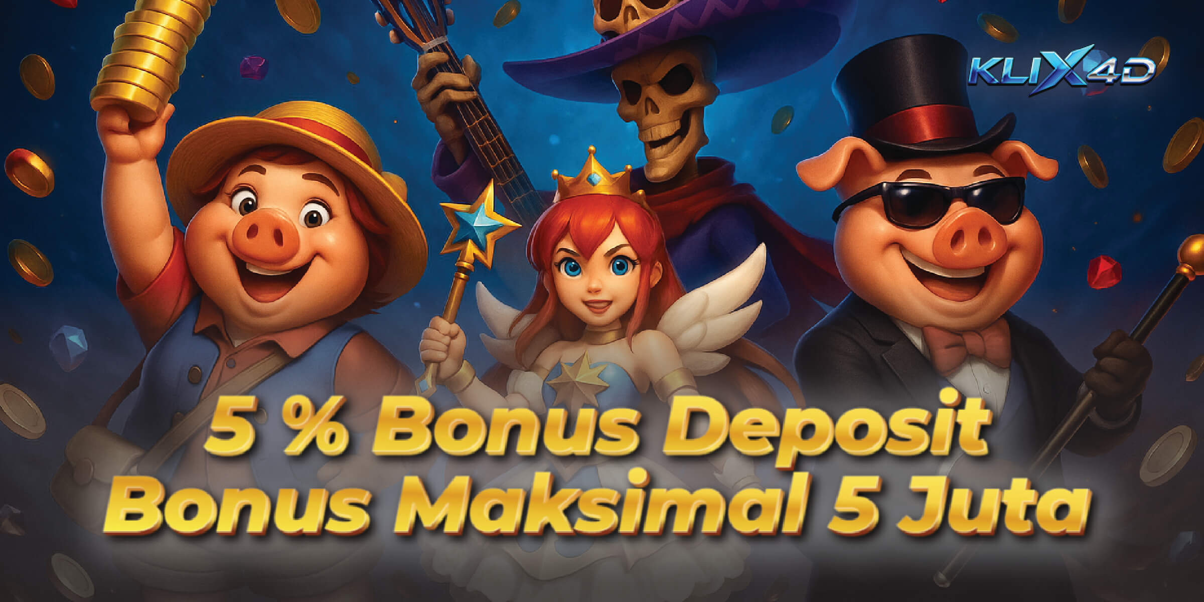 Bonus Deposit 5%